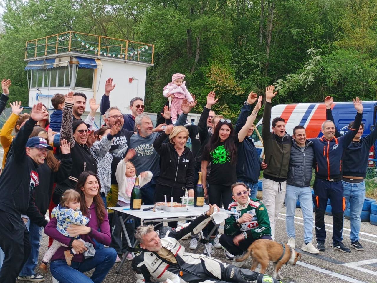 Il gruppo ALKO in pista